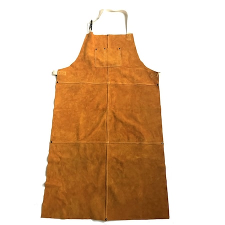 Powerweld Leather Bib Apron PW4242